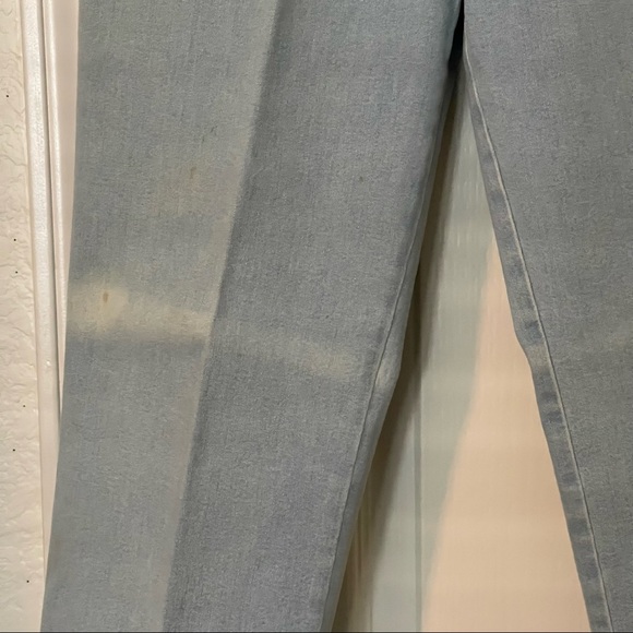 Vintage ESCADA Light Wash Blue Jeans. High-Rise Mom Jeans. Size 40/US 10/Medium - Picture 4 of 15